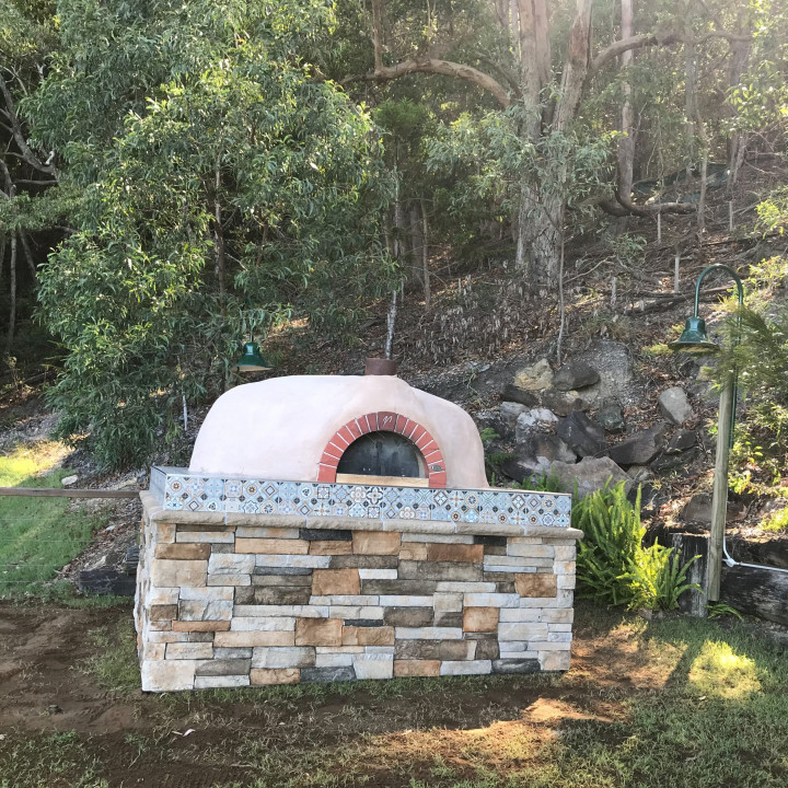 Rainforest Gardens Pizza Oven – Heazlewood Tiling and Cladding Service