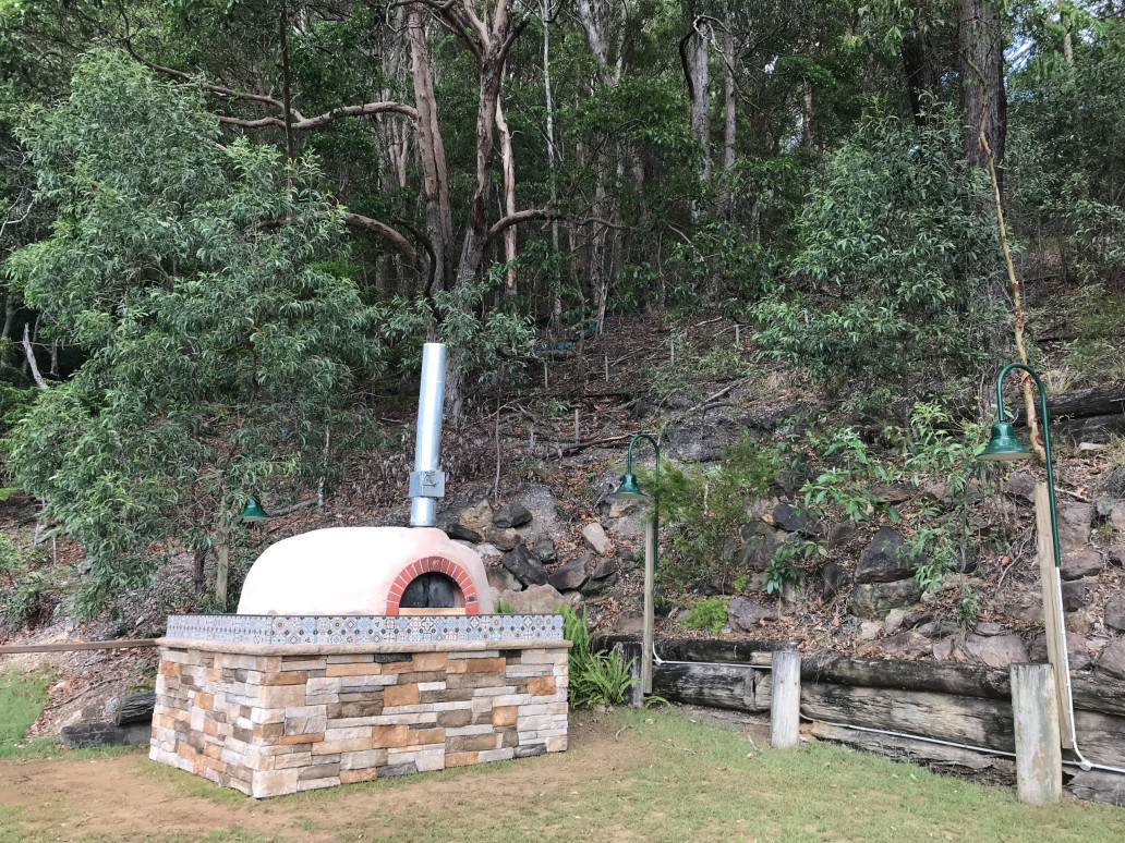 Rainforest Gardens Pizza Oven – Heazlewood Tiling and Cladding Service